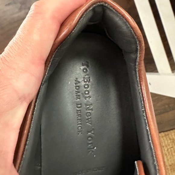 To Boot New York Adam Derrick Leather Sneaker Size 9 - Picture 11 of 12